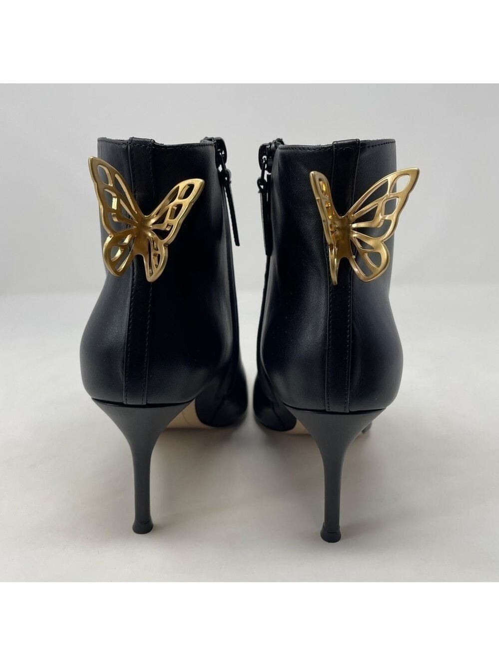 Sophia Webster Mariposa Butterfly Ankle Boots in Black Leather - NWT - Picture 10 of 13